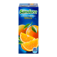 Сік Sandora апельсиновий неосвітлений 200мл