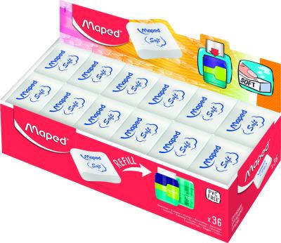 Гумка ESSENTIALS SOFT MEDIUM, дисплей