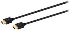 Кабель HDMI, Cypress CBL-H600-020, 8K certified, 2.0M, 30AWG Чорний