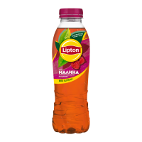 Чай холодний Lipton Малина чорний 0.5л