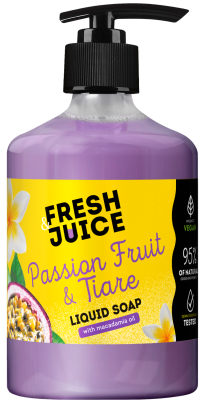Мило рідке Fresh Juice 460мл Passion Fruit&Tiare New