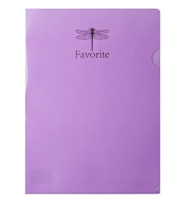 Папка-кутик FAVOURITE, PASTEL, А4, бузкова