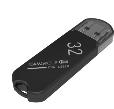 Накопичувач Team 32GB USB 2.0 C182 Black
