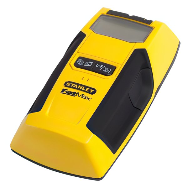 Детектор неоднородностей Stanley FatMax S300, 38/51/75мм, LCD индикатор, калибровка одной кнопкой