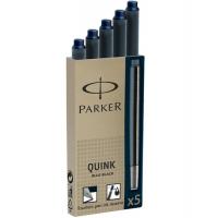 Чорнильні картриджі Parker Quink (5шт) чорні