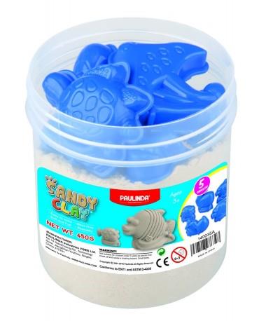 Песок для творчества Paulinda Sandy clay ведро 450г 5 ед PL-140035A