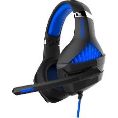 Гарнітура MICROLAB G6 3.5mm/USB Black/Blue