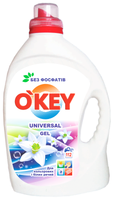 Гель для прання Universal 4.5л, O'KEY