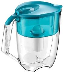 Фильтр-кувшин Ecosoft Maxima 5л (3.5л очищенной воды) с фильтр-картриджем, аква грин