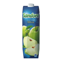 Сік Sandora яблучний освітлений 950мл