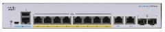Коммутатор Cisco CBS250 Smart 8-port GE, PoE, Ext PS, 2x1G Combo