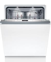 Посудомийна машина Bosch вбудована, 14компл., A, 60см, дисплей, 3й кошик, Zeolith, білий