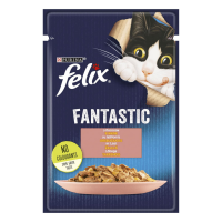 FELIX ЖЕЛЕ 85Г : Д/КОТ ЛОСОСЬ