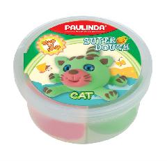 Масса для лепки Paulinda Super dough 40г Кот PL-081394-12