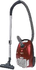 Пылесос с мешком Hoover TE70_TE75011 700Вт, 3.5л, Hepa, 3 насадки, Телескоп.трубка, Красный