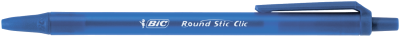 Ручка "ROUND STIC CLIC", синій