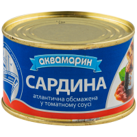 АКВАМАРИН САРДИНА ОБС.Т/С 230Г