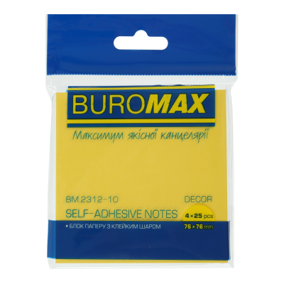 Стікер "Декор" 76х76мм, пастель