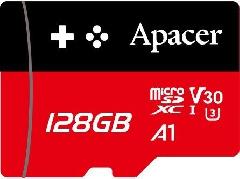 Карта памяти Apacer microSD 128GB C10 UHS-I U3 A1 R100/W80MB/s