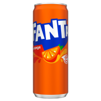 Напій б/а Fanta Orange с/газ соковмісний 330мл