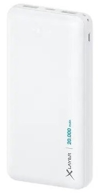 Портативное зарядное устройство Power Bank XLayer 20000mAh Micro White