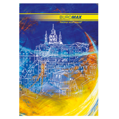 Книга канцелярська, А4, лінія, дизайн обкладинки асорті