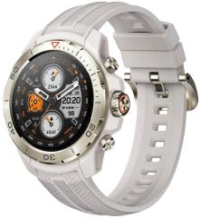 Смарт-годинник Mibro GS Explorer 48мм, 1.32", 466x466, AMOLED, BT 5.3, Dual-band GPS, 10 ATM, пісочно-білий