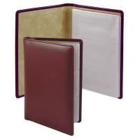 Візитниця Soft, 125х200 мм, бордовий