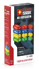 Цеглинки 4х2 2х2 2х1 LIGHT STAX з LED підсвічуванням 12штук 4 кольори LS-S12006