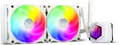 Система жидкостного охлаждения SilverStone Perma Frost Premium PF240W-ARGB-V2, LGA 1700, 2066, 2011, 1200, 115X, AM5, AM4, AM3, AM2, FM1, FM2, TDP240W