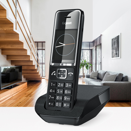 Радиотелефон DECT Gigaset Comfort 550 Black Chrome