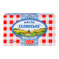 Масло Селянське солодковершкове екстра 82% 180г
