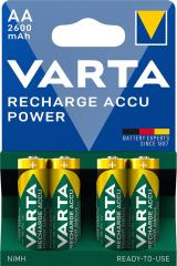 Акумулятор Varta NI-MH Power AA 2600 мА•г, 4шт
