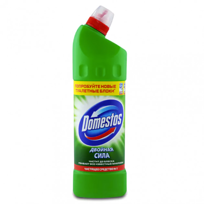 Засіб для туалету DOMESTOS, 1л, Хвойна свіжа.