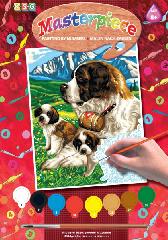 Набір для творчості Sequin Art PAINTING BY NUMBERS JUNIOR Сенбернар SA1109