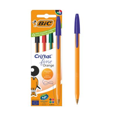Ручка "Оранж", асорті, 4шт в пакуванні