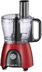 Кухонная машина Russell Hobbs Desire Red, 600Вт, чаша-пластик, корпус-пластик, насадок-4, красный