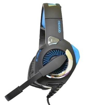 Гарнитура MICROLAB G4BB Black,Blue