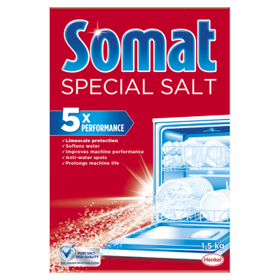 Сіль для миття посуду SOMAT 1500г