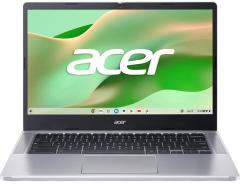 Ноутбук Acer Chromebook CB314-4H 14" FHD IPS, Intel i3-N305, 8GB, F128GB, UMA, ChromeOS, сріблястий