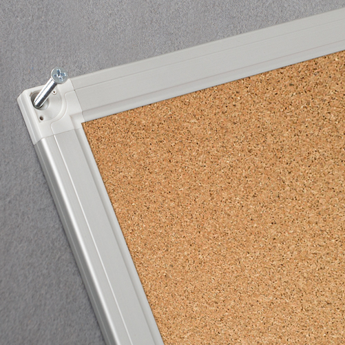 Дошка коркова 2х3 в алюмінієвій рамці ecoBoard