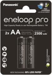 Акумулятор Panasonic Eneloop NI-MH  Pro AA 2500 мАг, 2 шт.