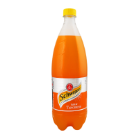 Напій безалкогольний Schweppes Смак мандарин сильногазований соковмісний на ароматизаторах 1л. Склад: вода питна, цукор, сік мандариновий з концентрованого соку (2%), діоксид вуглецю, кислота (лимонна, 12 шт.