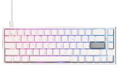 Клавіатура Ducky One 2 SF, Cherry Silent Red, RGB LED, RU, White