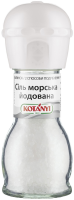 Сіль Kotanyi морська йодована 92г. Склад: сіль морська йодована (сіль морська, йодид калію). Умови зберігання: сухе місце. Термін придатності: 2160 днів. Країна виробник: Австрія. Виробничі потужності