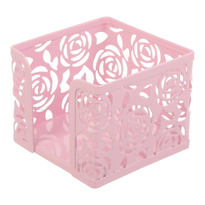 Бокс для паперу, ROSE, PASTEL, металевий, розовий