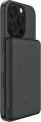 Акумулятор портативний літій-іонний Power Bank Belkin 5000мА·год, 15Вт/Qi2 7.5Вт, Slim Magnetic Ring, чорний