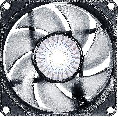 Корпусний вентилятор Cooler Master SickleFlow 80 Black,80мм,650-2500об/хв,Single pack w/o HUB