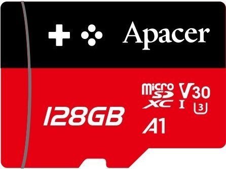 Карта памяти Apacer microSD 128GB C10 UHS-I U3 A1 R100/W80MB/s