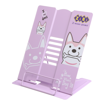 Підставка для книг 270x165x210мм, металева, синій